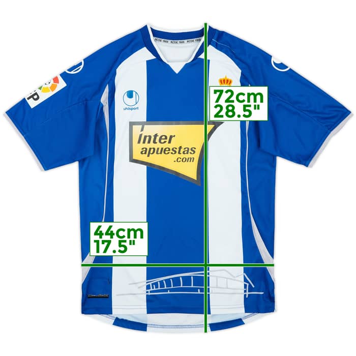 2009-10 Espanyol Home Shirt - 6/10 - (M)
