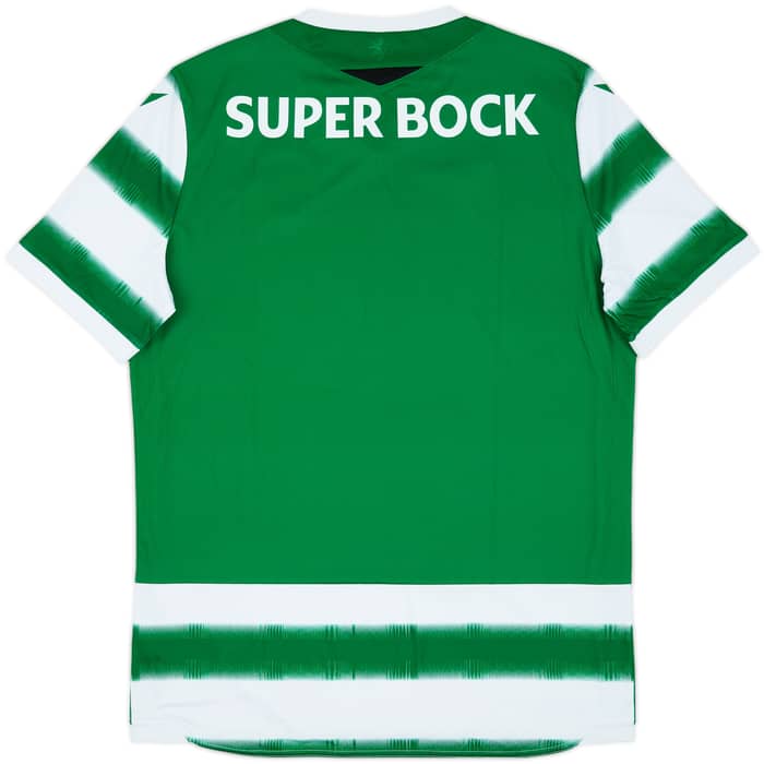 2020-21 Sporting Lisbon Home Shirt - 8/10 - (XXL)