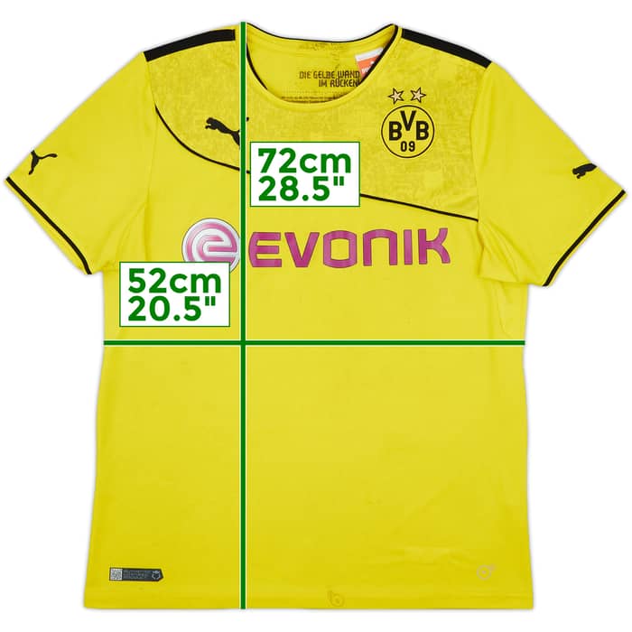 2013-14 Borussia Dortmund 'Winter' Home Shirt - 5/10 - (L)