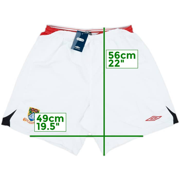 2007-08 Morecambe Home Shorts (XXL)
