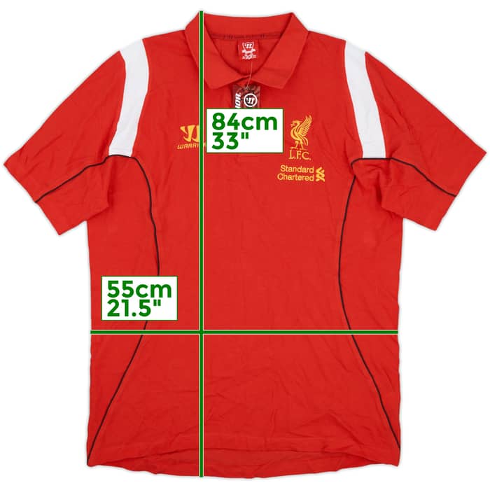 2012-13 Liverpool Warrior Polo Shirt (XL)