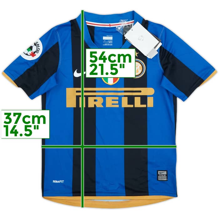 2008-09 Inter Milan Home Shirt (6-8 Years)