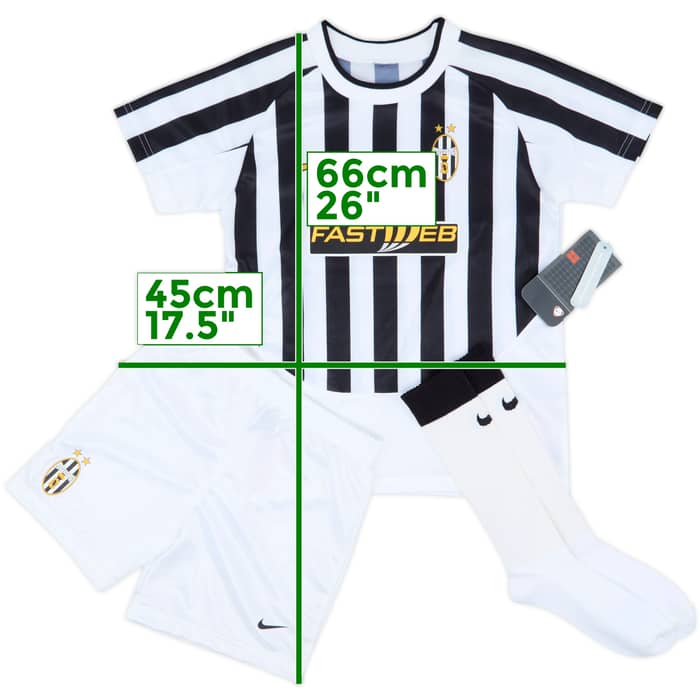 2003-04 Juventus Home Full Kit (M.Boys)