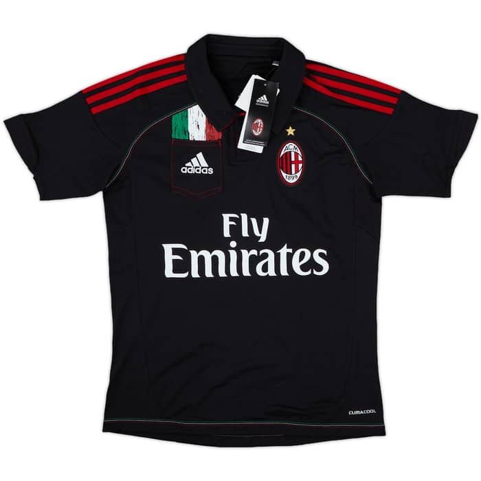 2012-13 AC Milan Third Shirt (L.Boys)