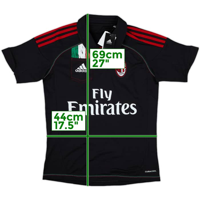 2012-13 AC Milan Third Shirt (L.Boys)