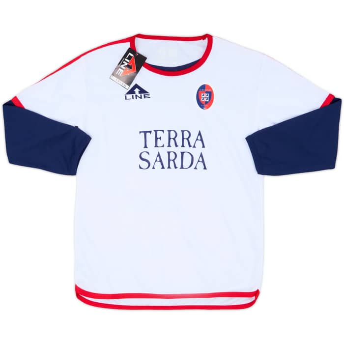2002-03 Cagliari Away L/S Full Kit (Large Kids)