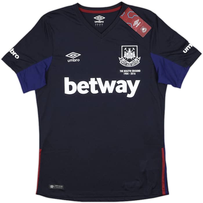 2015-16 West Ham 'Boleyn' Third Shirt Noble #16 (S)