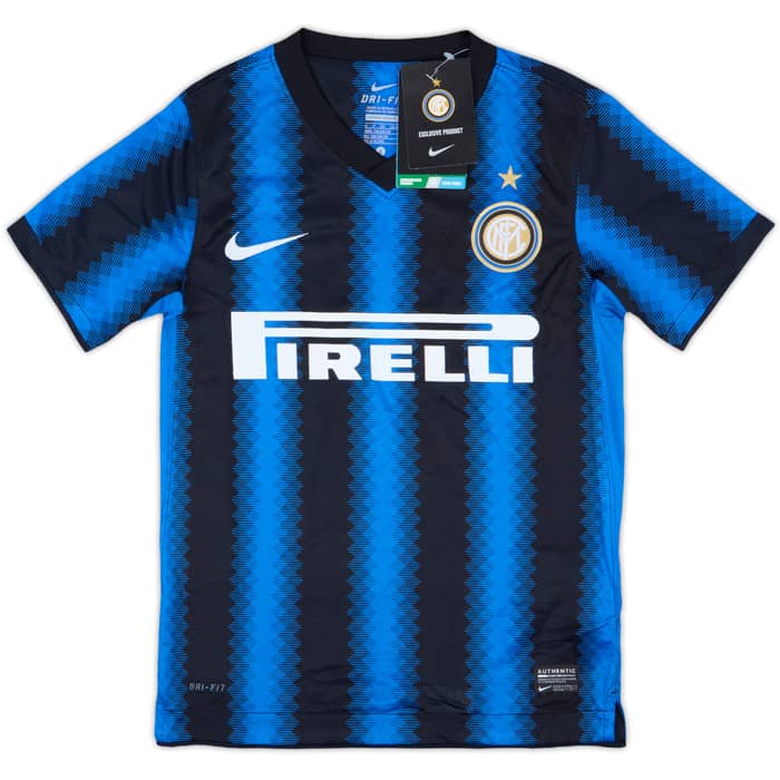 2010-11 Inter Milan Home Shirt (S.Boys)