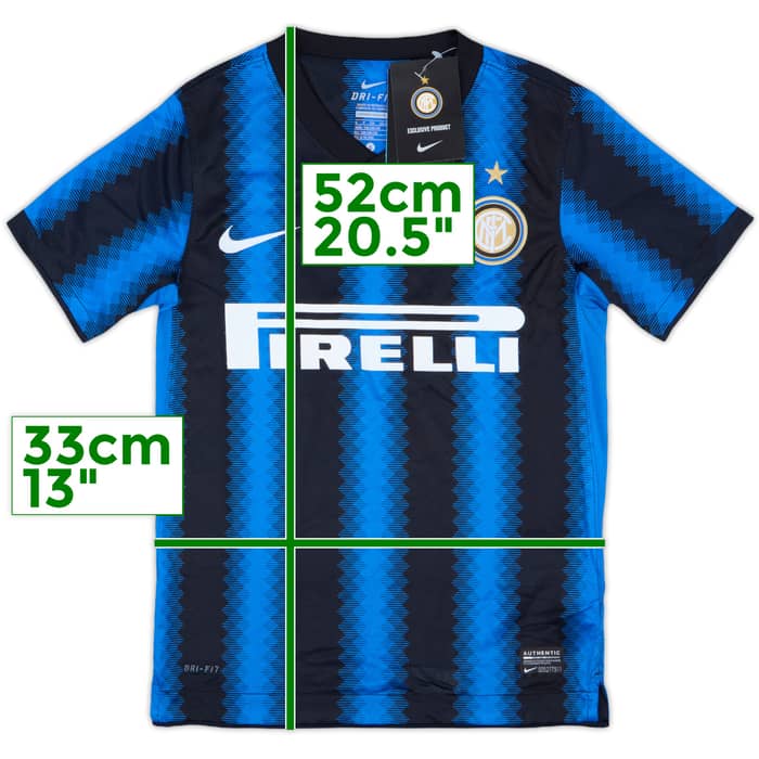 2010-11 Inter Milan Home Shirt (S.Boys)