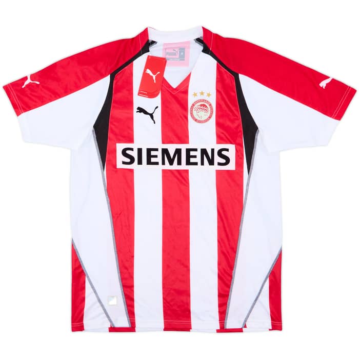 2005-06 Olympiakos Home Shirt (M)