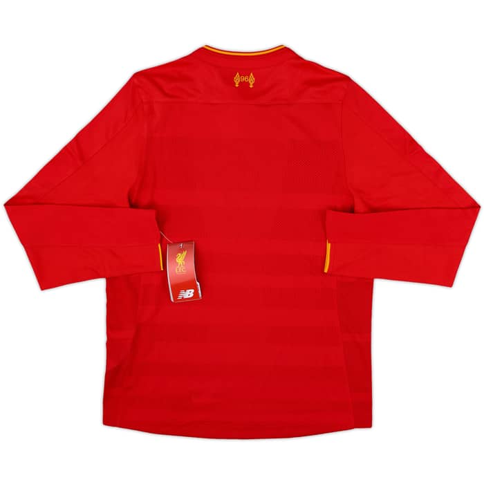 2016-17 Liverpool Home L/S Shirt (M.Boys)