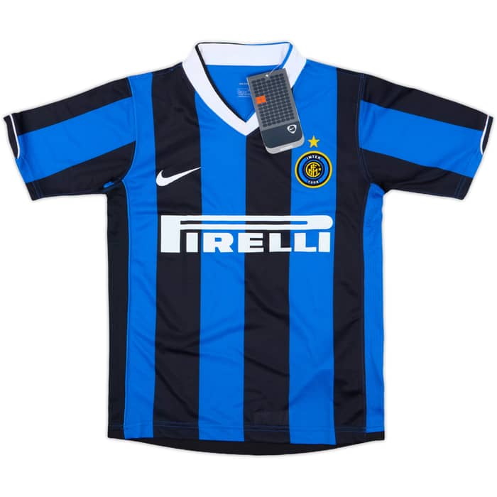 2006-07 Inter Milan Home Shirt (S.Boys)