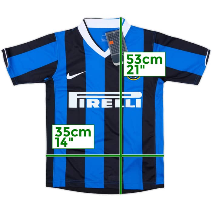 2006-07 Inter Milan Home Shirt (S.Boys)