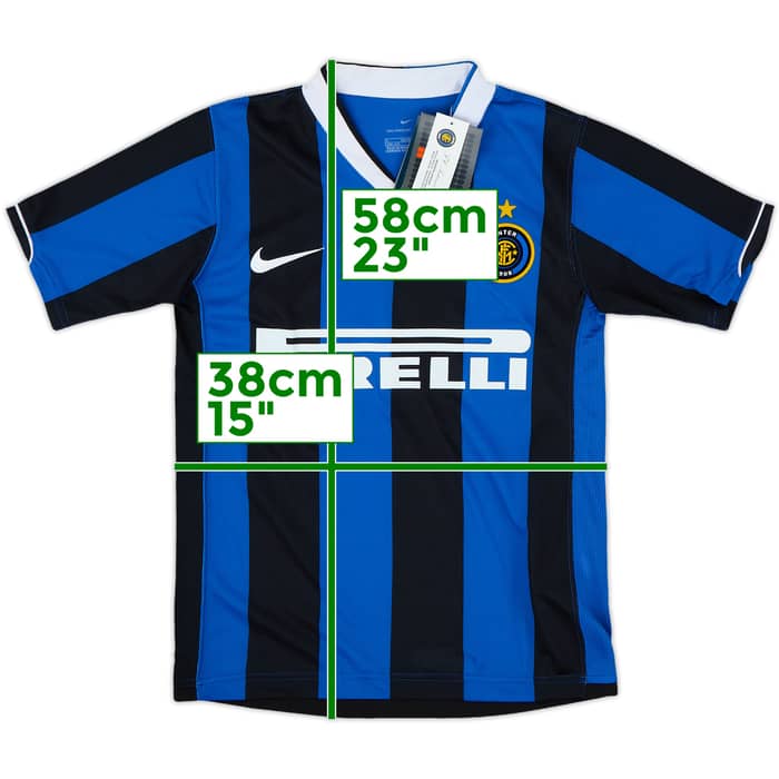2006-07 Inter Milan Home Shirt (S.Boys)