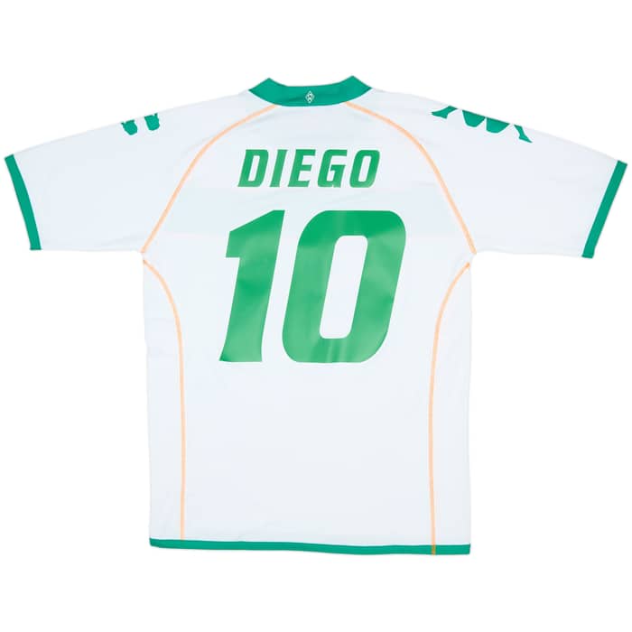 2008-09 Werder Bremen Home Shirt Diego #10 (XL)