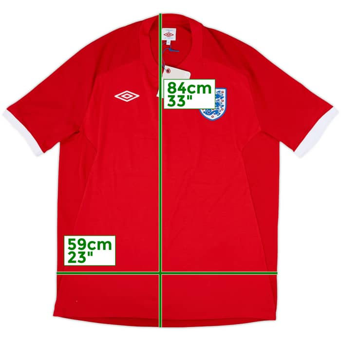 2010-11 England Away Shirt (XL)