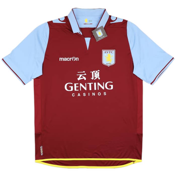 2012-13 Aston Villa Home Shirt Petrov #19 (L)