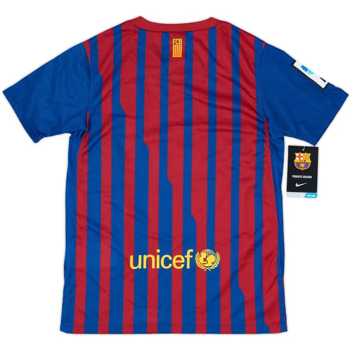 2011-12 Barcelona Home Shirt (S.Boys)