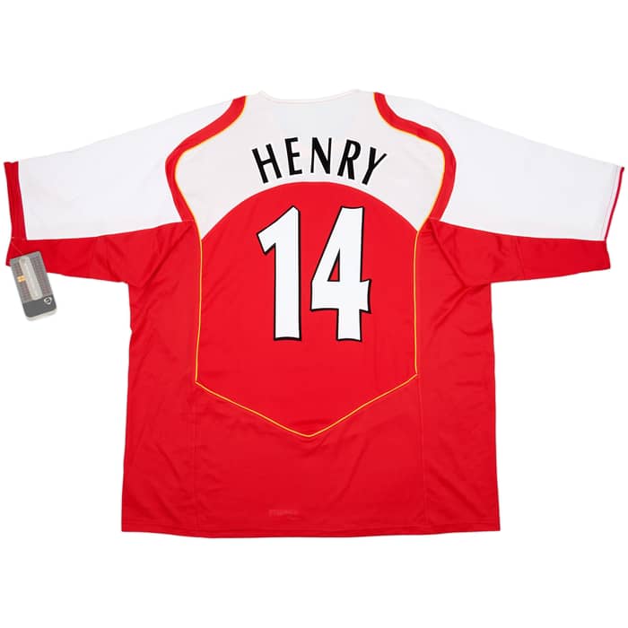 2004-05 Arsenal Home Shirt Henry #14 (3XL)