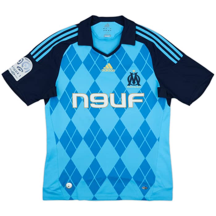 2008-09 Olympique Marseille Away Shirt Ben Arfa #20 - 7/10 - (M)