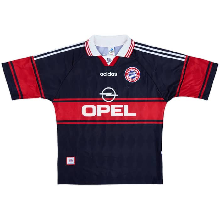 1997-99 Bayern Munich Home Shirt Basler #14 - 8/10 - (L)