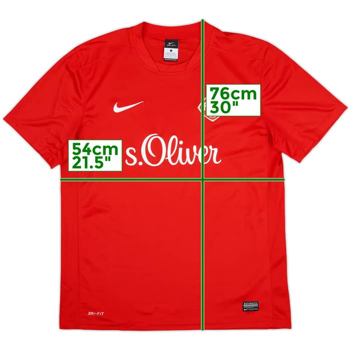 2015-16 Wurzburger Kickers Nike Training Shirt - 7/10 - (L)