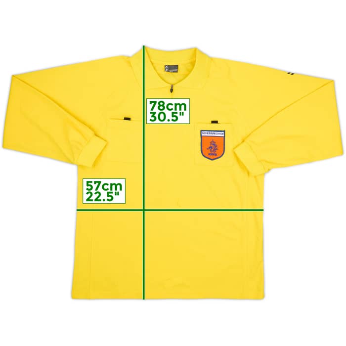 1990s Netherlands Hummel Referee L/S Shirt - 7/10 - (M)