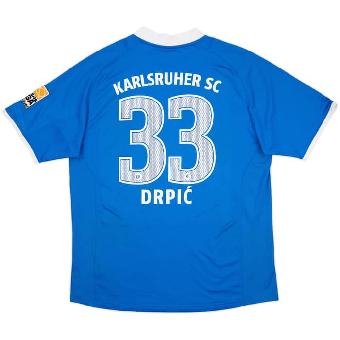 2009-10 Karlsruher Home Shirt Drpic #33 - 8/10 - (L)