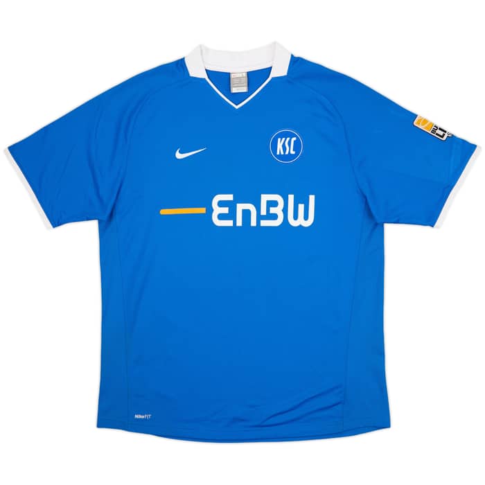 2009-10 Karlsruher Home Shirt Drpic #33 - 8/10 - (L)