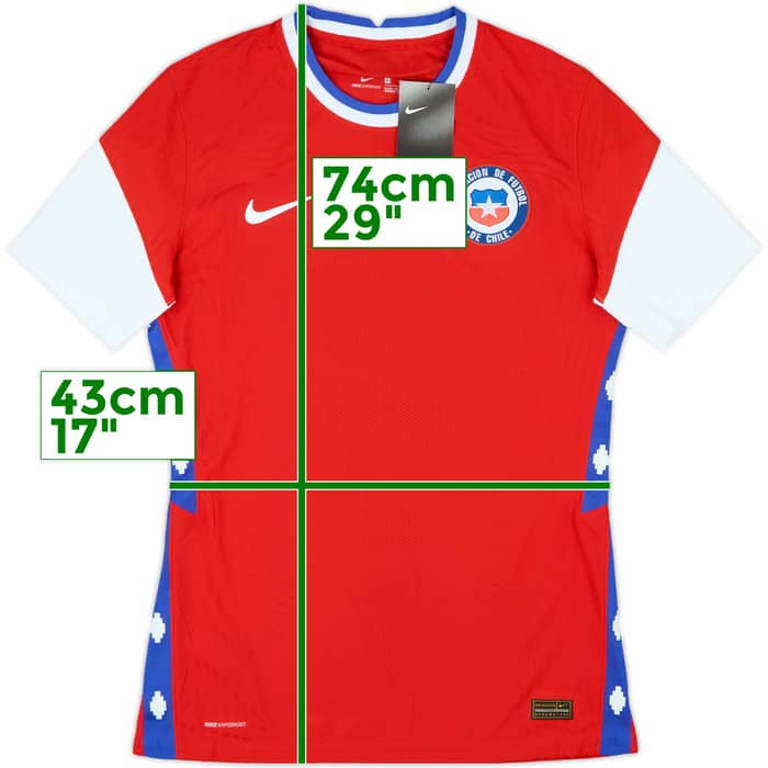 2021-22 Chile Authentic Home Shirt (M)