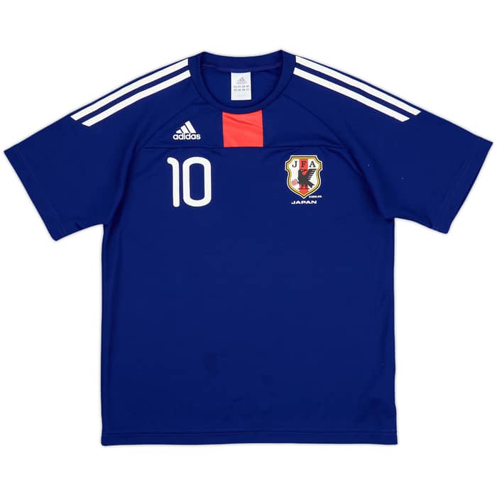 2010-12 Japan Basic Home Shirt #10 - 8/10 - (L.Boys)