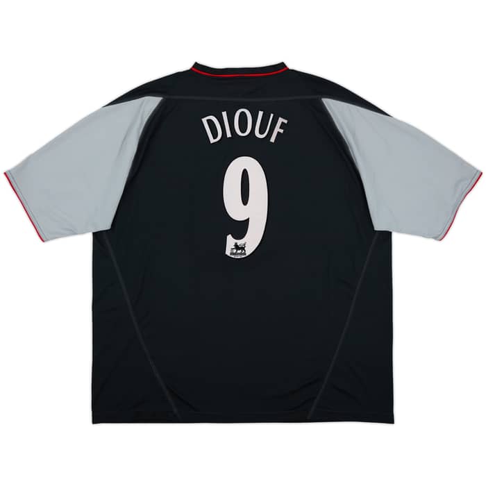 2002-04 Liverpool Away Shirt Diouf #9 - 8/10 - (XL)