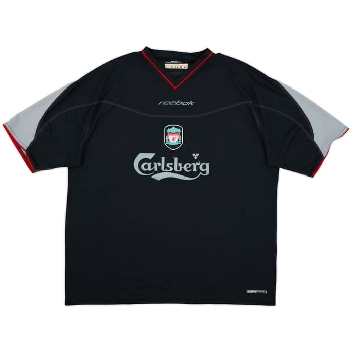 2002-04 Liverpool Away Shirt Diouf #9 - 8/10 - (XL)