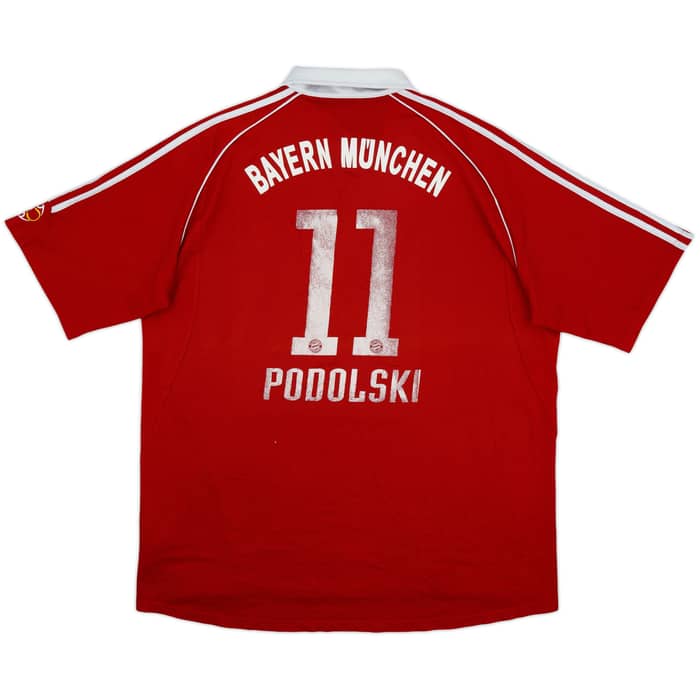 2006-07 Bayern Munich Home Shirt Podolski #11 - 3/10 - (XXL)