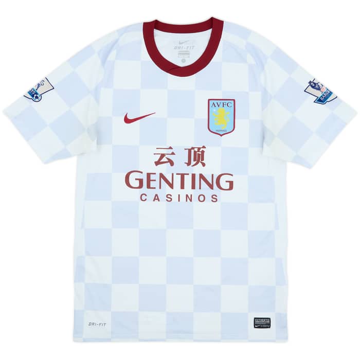 2011-12 Aston Villa Away Shirt Agbonlahor #11 - 6/10 - (S)