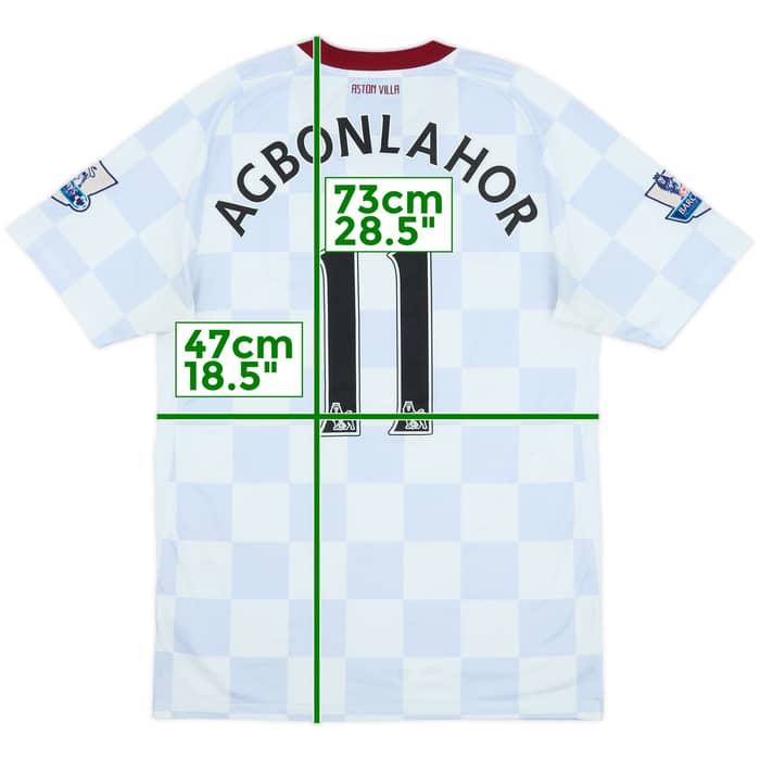 2011-12 Aston Villa Away Shirt Agbonlahor #11 - 6/10 - (S)