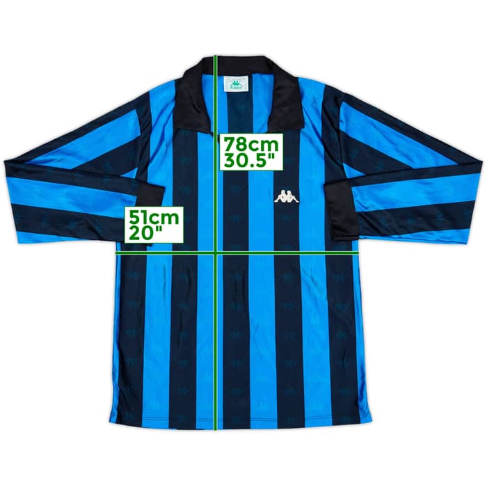 1990s Kappa Template L/S Shirt - 9/10 - (XL)