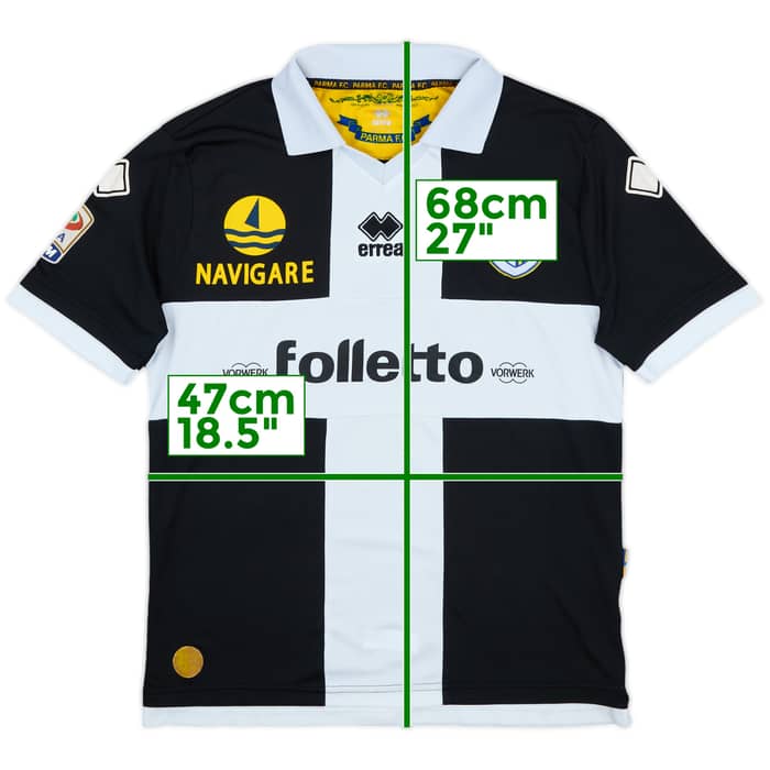 2012-13 Parma Away Shirt - 6/10 - (L.Boys)