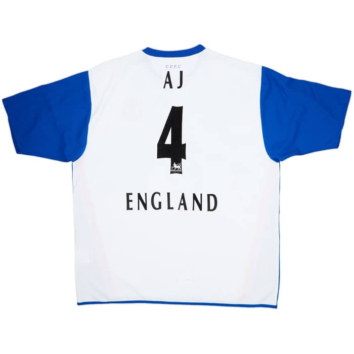 2004-05 Crystal Palace Away Shirt AJ #4 England - 5/10 - (XXL)