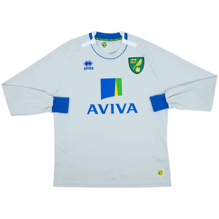 2014-15 Norwich GK Shirt #1 - 8/10 - (XXL)