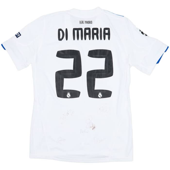 2010-11 Real Madrid Home Shirt Di Maria #22 - 3/10 - (M)