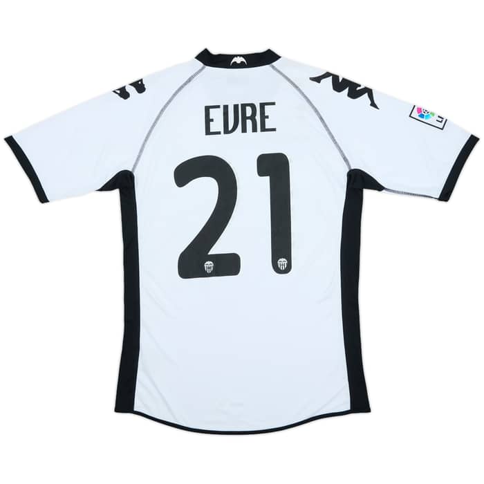 2010-11 Valencia Home Shirt Evre #21 - 7/10 - (L)