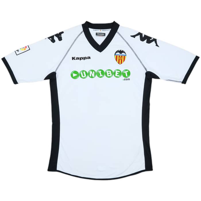 2010-11 Valencia Home Shirt Evre #21 - 7/10 - (L)