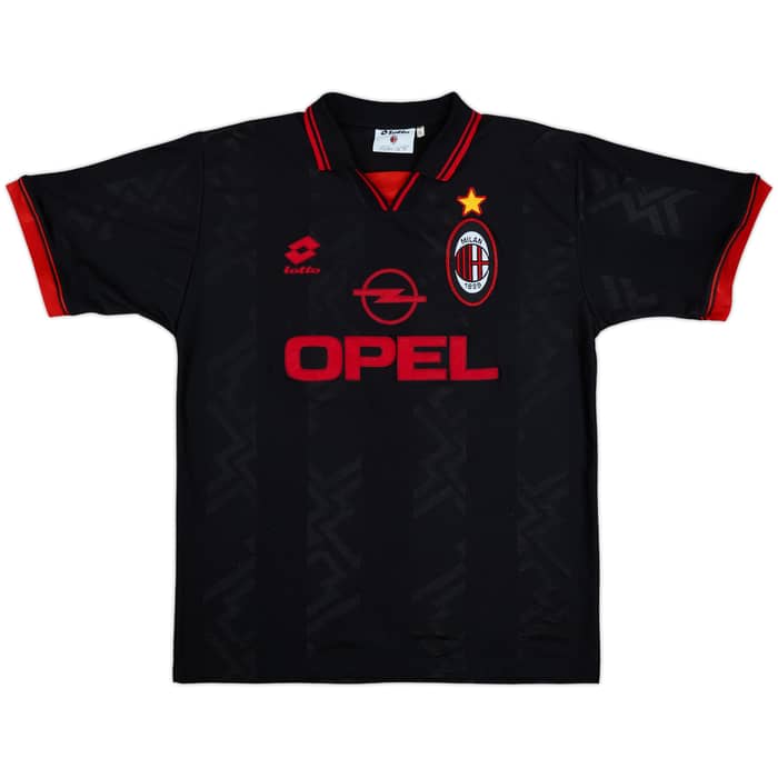 1996-97 AC Milan Third Shirt Daniel #18 - 8/10 - (XL)