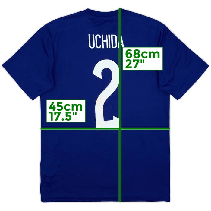 2013-15 Japan Basic Home Shirt Uchida #2 - 6/10 - (XS)