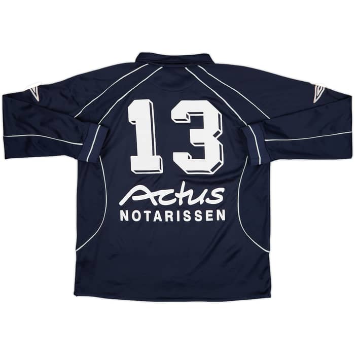 2002-04 AZ Alkmaar Away L/S Shirt #13 - 8/10 - (L)