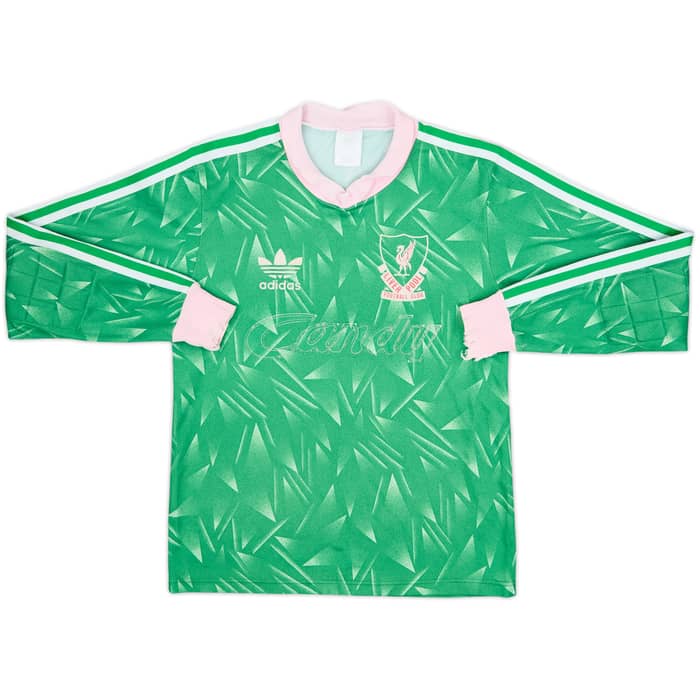 1989-91 Liverpool GK Shirt - 3/10 - (M.Boys)
