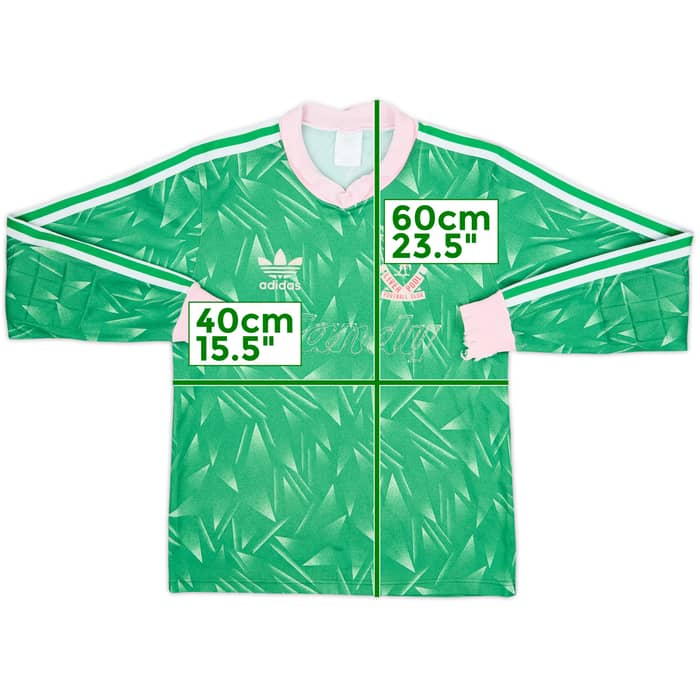 1989-91 Liverpool GK Shirt - 3/10 - (M.Boys)