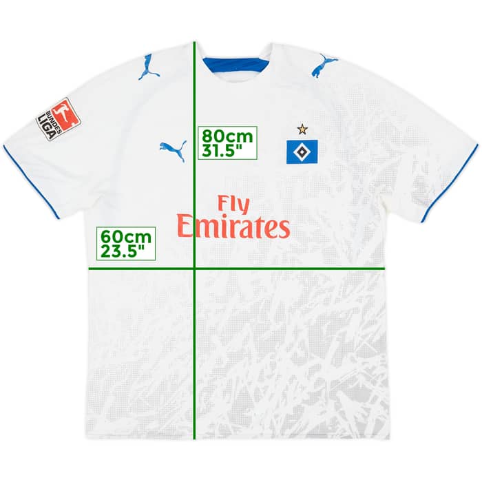 2006-07 Hamburg Home Shirt - 5/10 - (XL)