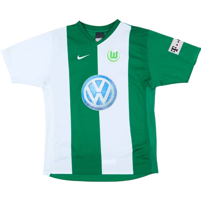 2006-07 Wolfsburg Home Shirt Marcelinho #32 - 5/10 - (XL.Boys)